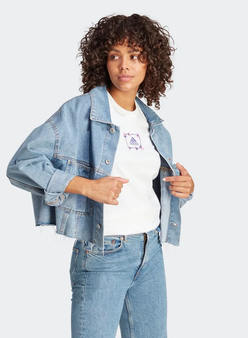 Adidas Photo Logo Graphic T-Shirt