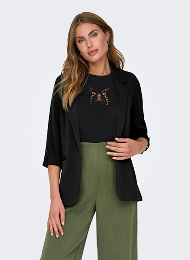 ONLY ONLY Womens Marsa 3/4 Blazer Woven  - Image 1