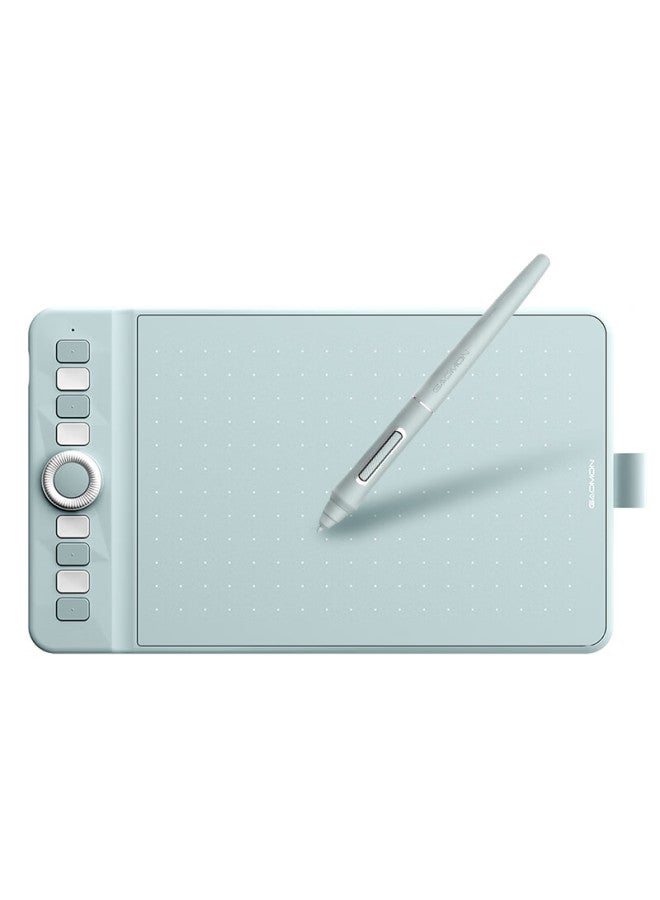 Gaoman Gaomon New Bluetooth Wireless Drawing Tablet, Short-range Passive Stylus, 16k Pressure-sensitive Digital Tablet, Connects To Phone Wh851, Fresh Green  - Image 5