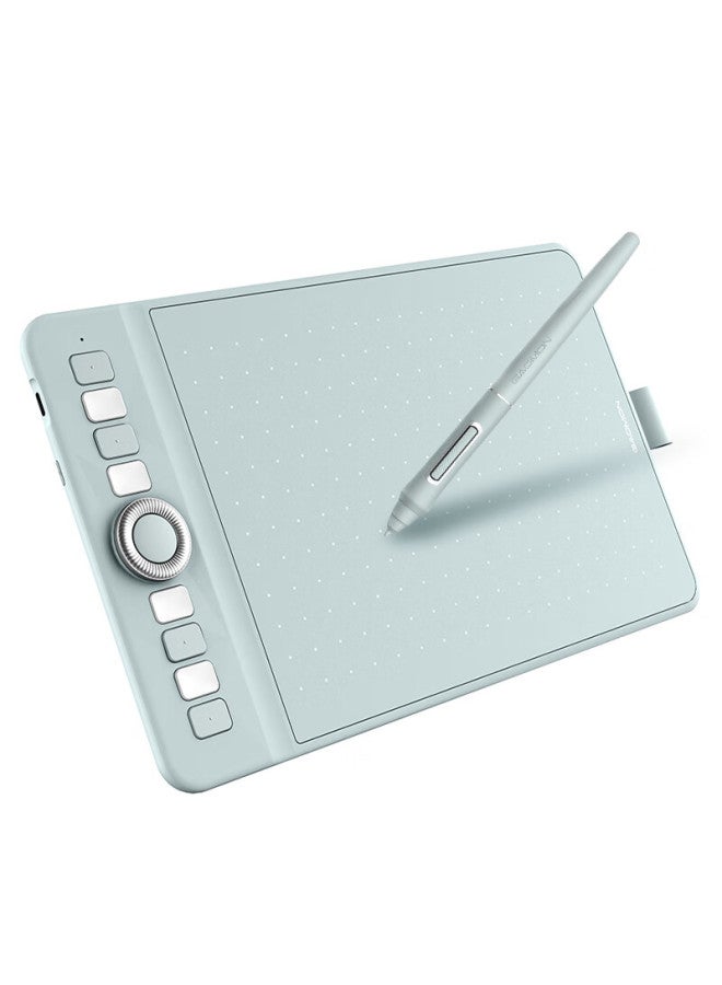 Gaoman Gaomon New Bluetooth Wireless Drawing Tablet, Short-range Passive Stylus, 16k Pressure-sensitive Digital Tablet, Connects To Phone Wh851, Fresh Green  - Image 4