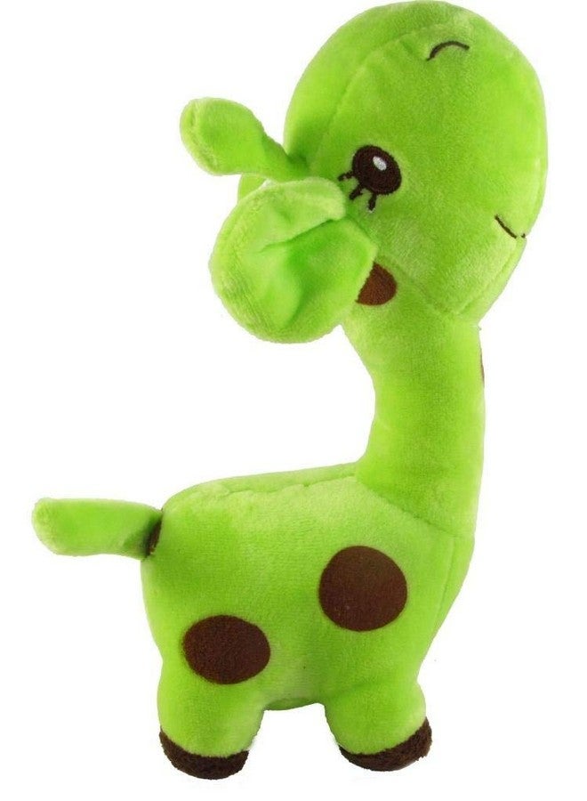 Tickles Tickles Giraffe Soft Stuffed Toy for Kids Boy Girl Gift (Color: Green Size: 20 cm)  - Image 1