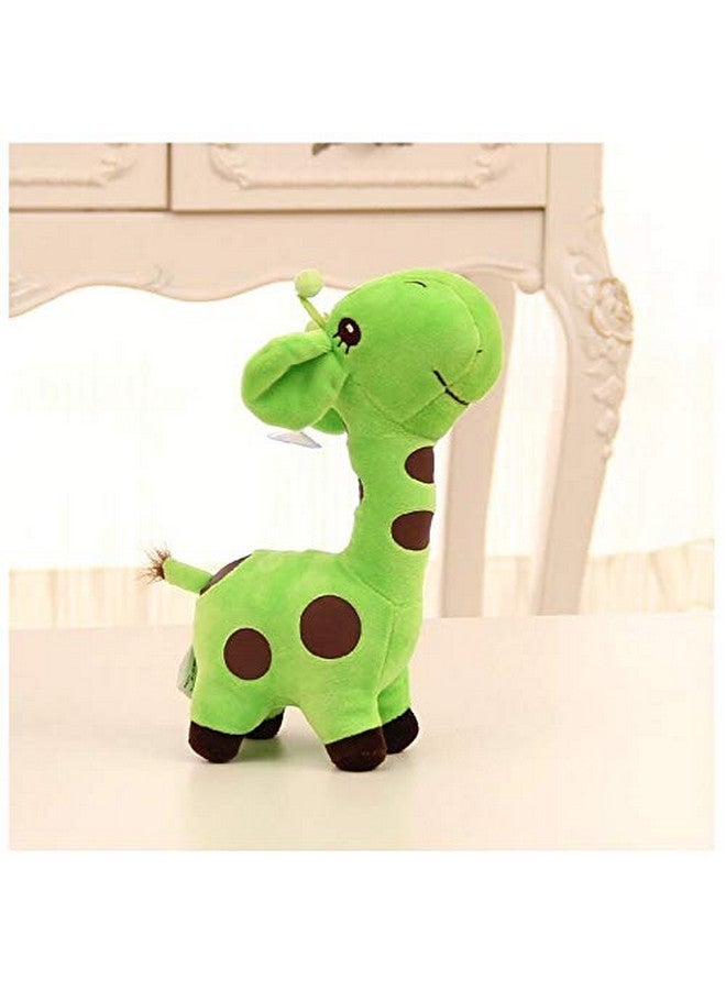Tickles Tickles Giraffe Soft Stuffed Toy for Kids Boy Girl Gift (Color: Green Size: 20 cm)  - Image 2