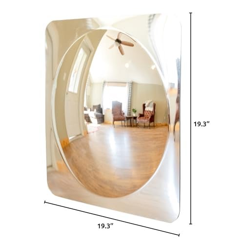 Spark & Wow Sensory Wall Toddler Mirror | Large | 1 Bubble | for Ages 6m+ | Easy-to-Clean Acrylic | Stimulate Cognitive Development - Image 3