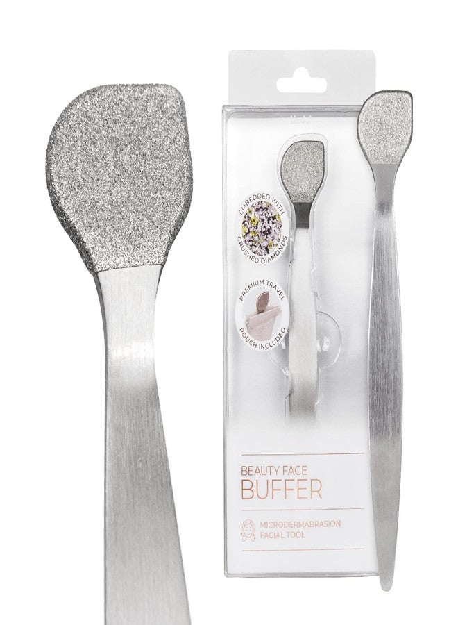 Lindo Beauty Buffer - Microdermabrasion Tool, Diamond Infused, Embedded Silicone Lip Scrubber, for Smooth Skin, Radiant Complexion, Travel Pouch Included (Beauty Buffer) - Image 1