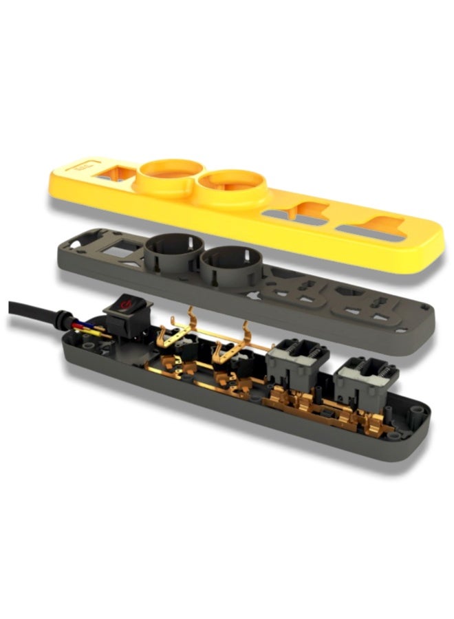 آي لوك مشترك iLOCK PRO  أصلي 100% : قدرة فائقة 3680 وات، 4 مآخذ مختلطة، ضمان 10 سنوات - Image 3