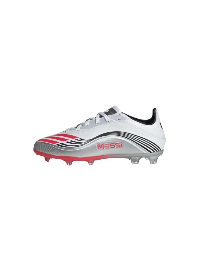 adidas Adidas F50 Messi Elite Fg J U White Football/Soccer Shoes For Kids