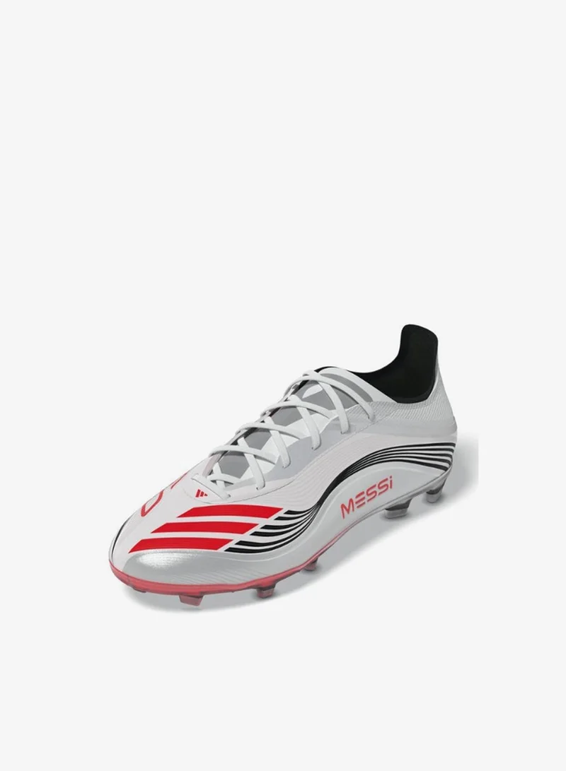 اديداس أحذية كرة قدم للأطفال  ميسي إليت    أبيض