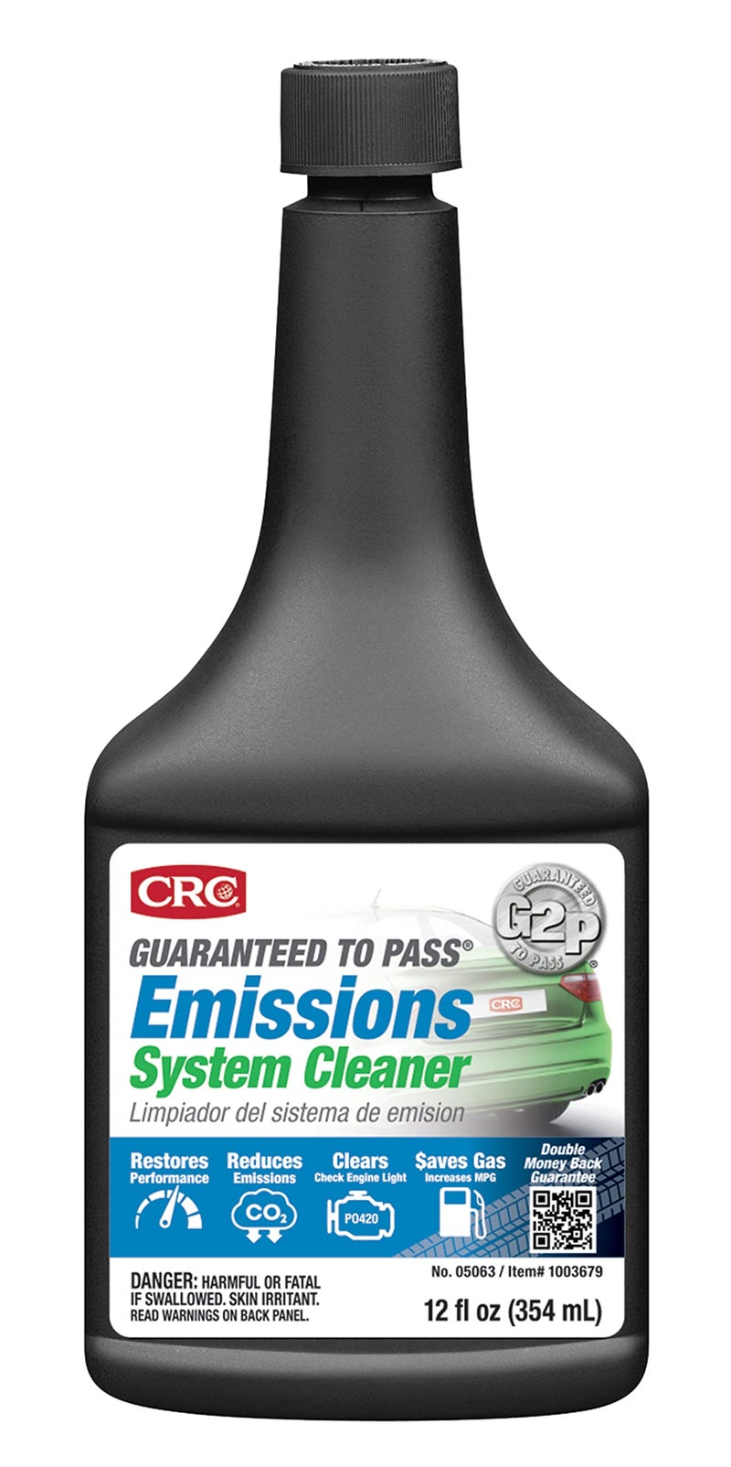 CRC Guaranteed to Pass Emissions Test Formula, 12 Fluid Ounce - Image 2