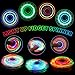 Fasray Fidget Spinner 2 Pack Light up Sensory Fidget Toys Adults Kids 4812 with Autism ADHD Kids Easter Basket Stuffers Easter Egg Fillers Glow Anxiety Toys Stress Relief Teen Boy Gifts Classroom Prizes - Image 4