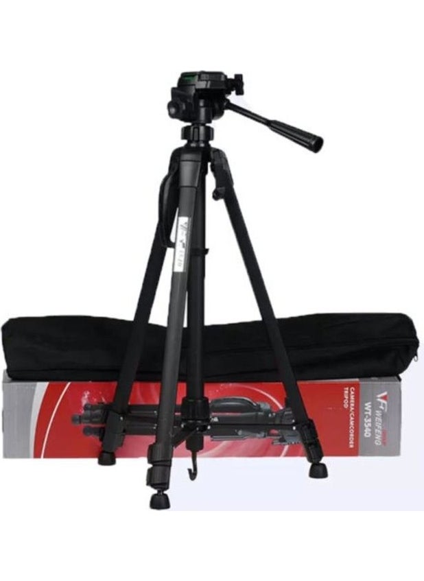 Techmaster Tme Phone Canon Nikon 5kg Capacity DSLR Compatible 157CM Tripod WT-3540  - Image 2