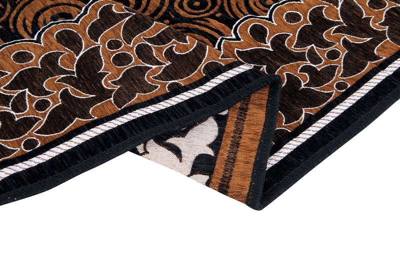 Braids Home Jacquard Weaved Premium Living Room Carpet and Area Rug -(5ft x 7 ft, Multicolor) - Image 4