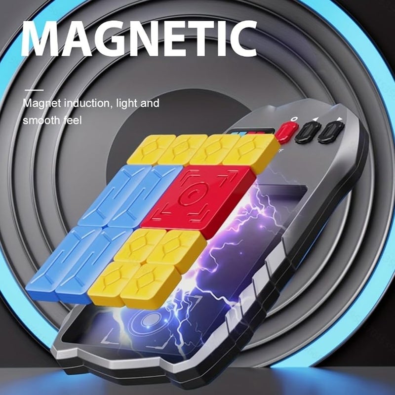 لعبة لغز انزلاقية تفاعلية مع اكتشاف تلقائي 7 مستويات صعوبة تدريب منطقي تعليمي STEM للأطفال - Image 4