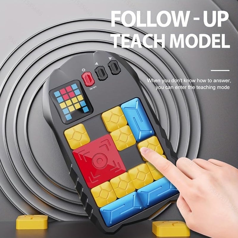 لعبة لغز انزلاقية تفاعلية مع اكتشاف تلقائي 7 مستويات صعوبة تدريب منطقي تعليمي STEM للأطفال - Image 3