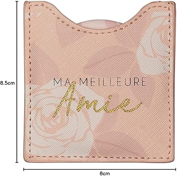 Draeger My Best Friend Mirror Round Pocket Mirror to Take Anywhere All Occasions Dimensions 85 cm x 8 cm - Image 5