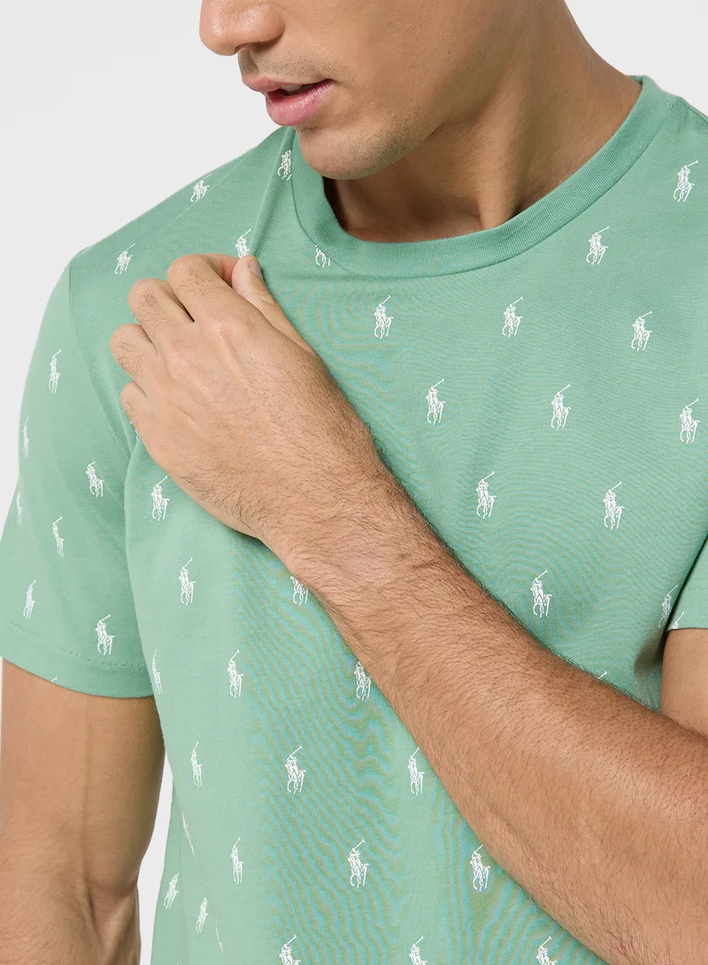 POLO RALPH LAUREN Logo Crew Neck T-Shirt