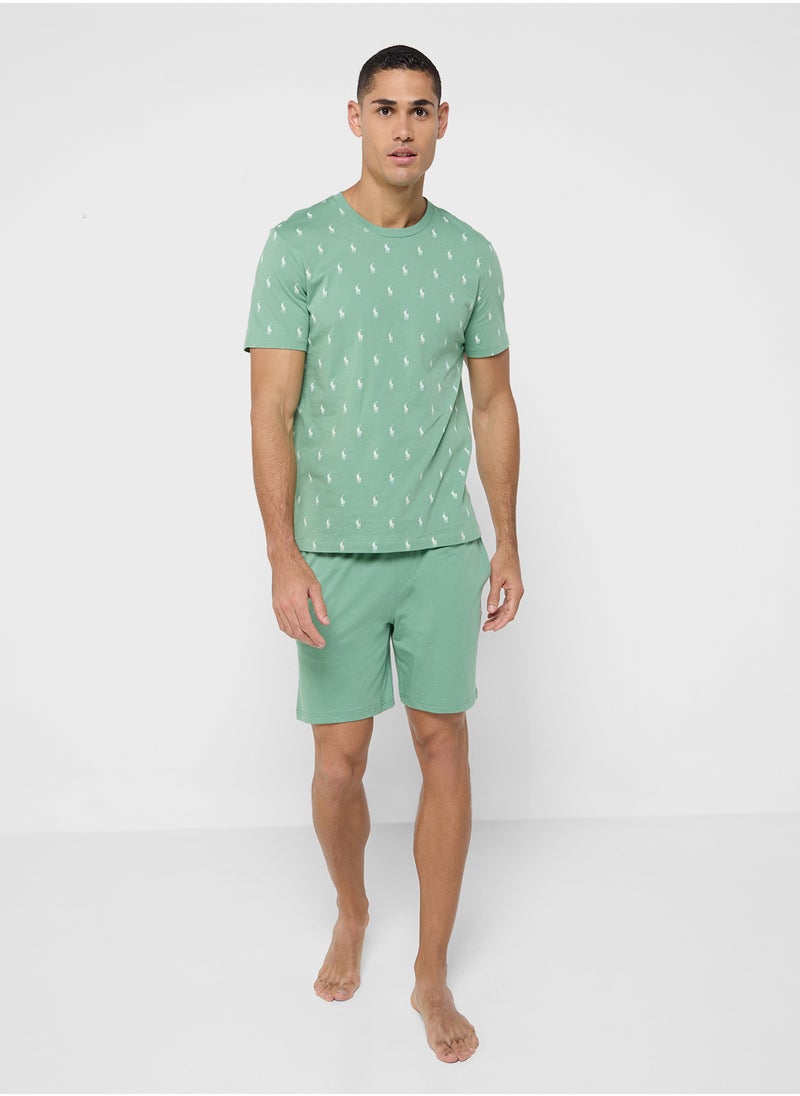 POLO RALPH LAUREN - Logo Crew Neck T-Shirt - Image 1