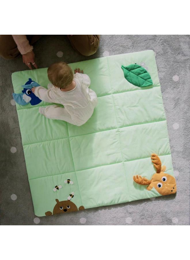 erorex Play Mat, Scandinavian Nature/Multicolour, 100X100 Cm - Image 2
