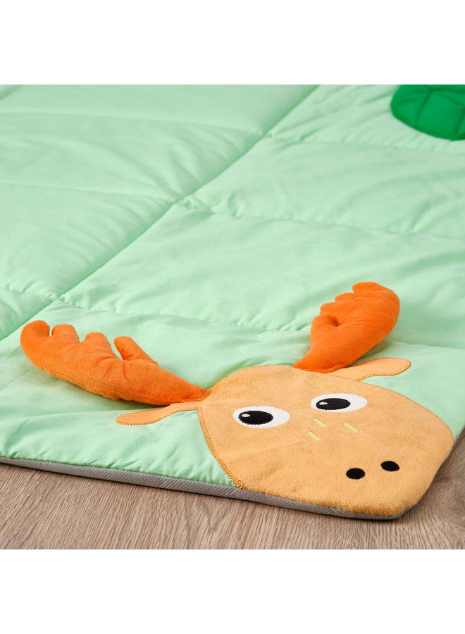 erorex Play Mat, Scandinavian Nature/Multicolour, 100X100 Cm - Image 5