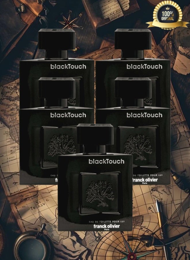 بلاك 5 قطع عطر بلاك تاتش 100مل - Image 1