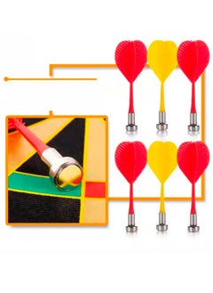 Generic 17'' Magnetic Darts Board Game 2-Sided with 6Pcs Safety Darts for Kids and Adult  - Image 2