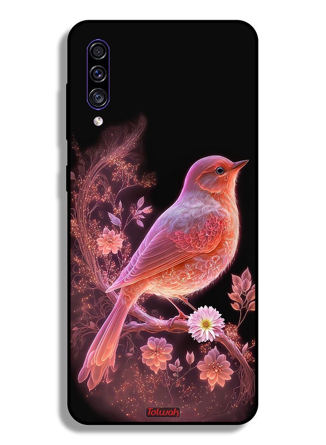 Tolwak غطاء حماية لهاتف Samsung Galaxy A30s برسومات طيور لطيفة - Image 1
