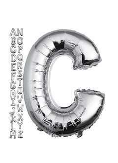 ‎Silver Letter C