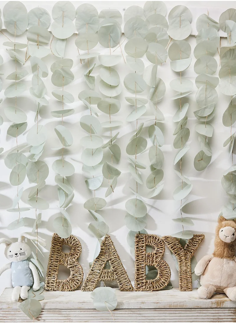 Ginger Ray Backdrop - Hanging Paper Eucalyptus