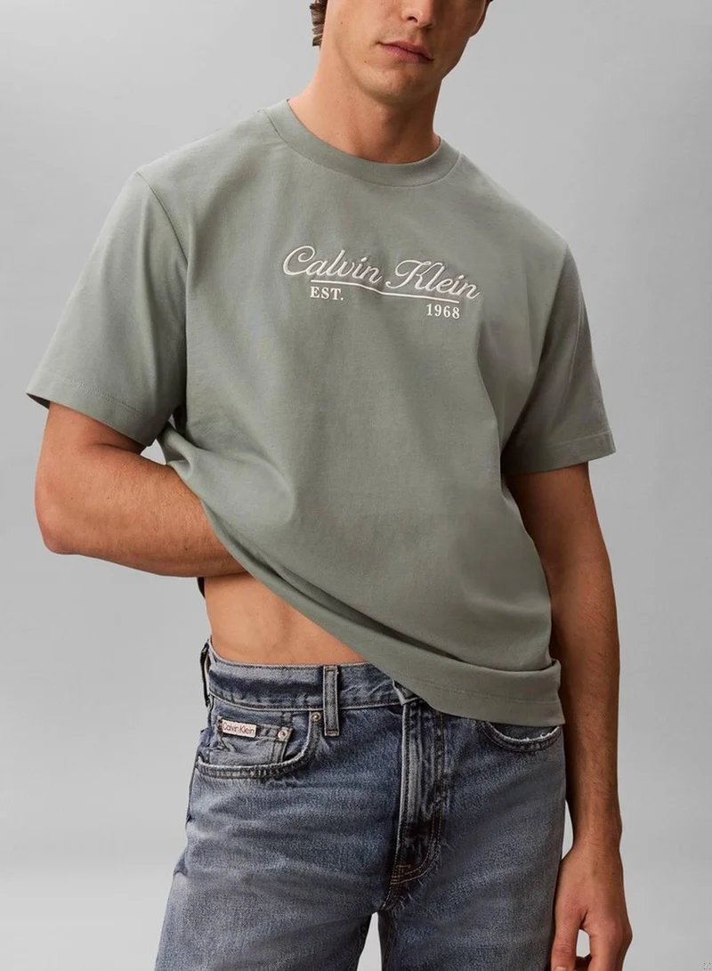 Embroidered Logo T-Shirt