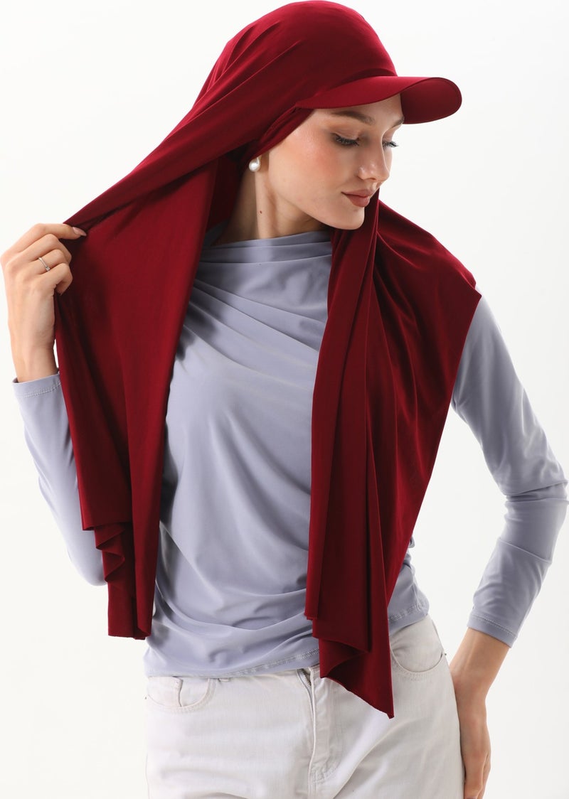 Elif Iç Giyim Elif Underwear Sandy Shawl with Hat - Image 5