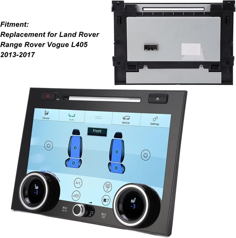 cheekyglo 10 Inch Car A/C Touchscreen Air Conditioning Climate Control AC Panel for Land Rover Range Rover Vogue L405 20132017,Support CD DVD,A/C Control,Atmosphere Light,Steering Wheel Control,Reversing Image - Image 3
