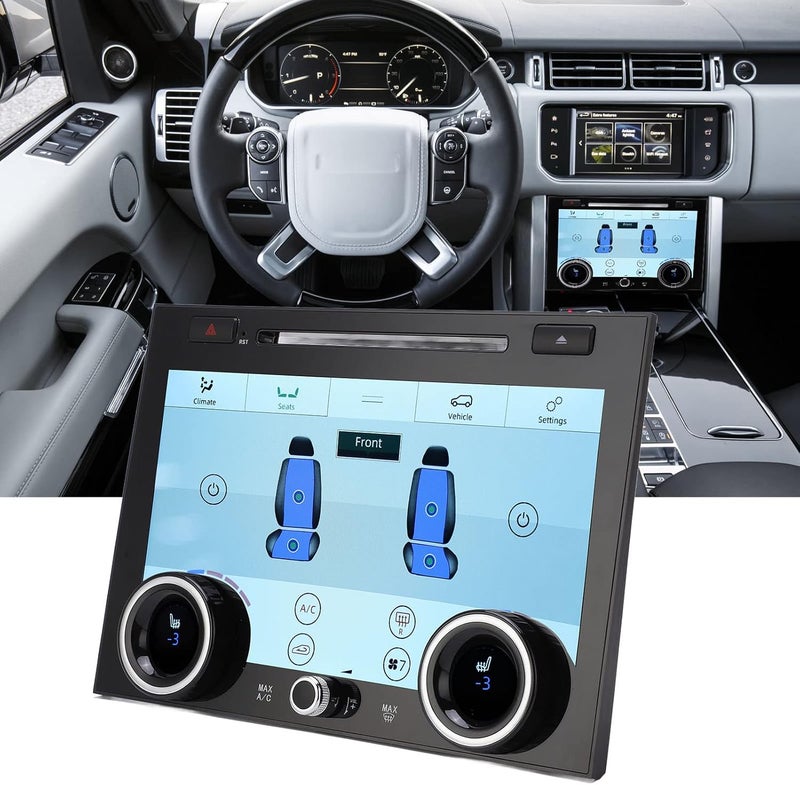 cheekyglo 10 Inch Car A/C Touchscreen Air Conditioning Climate Control AC Panel for Land Rover Range Rover Vogue L405 20132017,Support CD DVD,A/C Control,Atmosphere Light,Steering Wheel Control,Reversing Image - Image 4