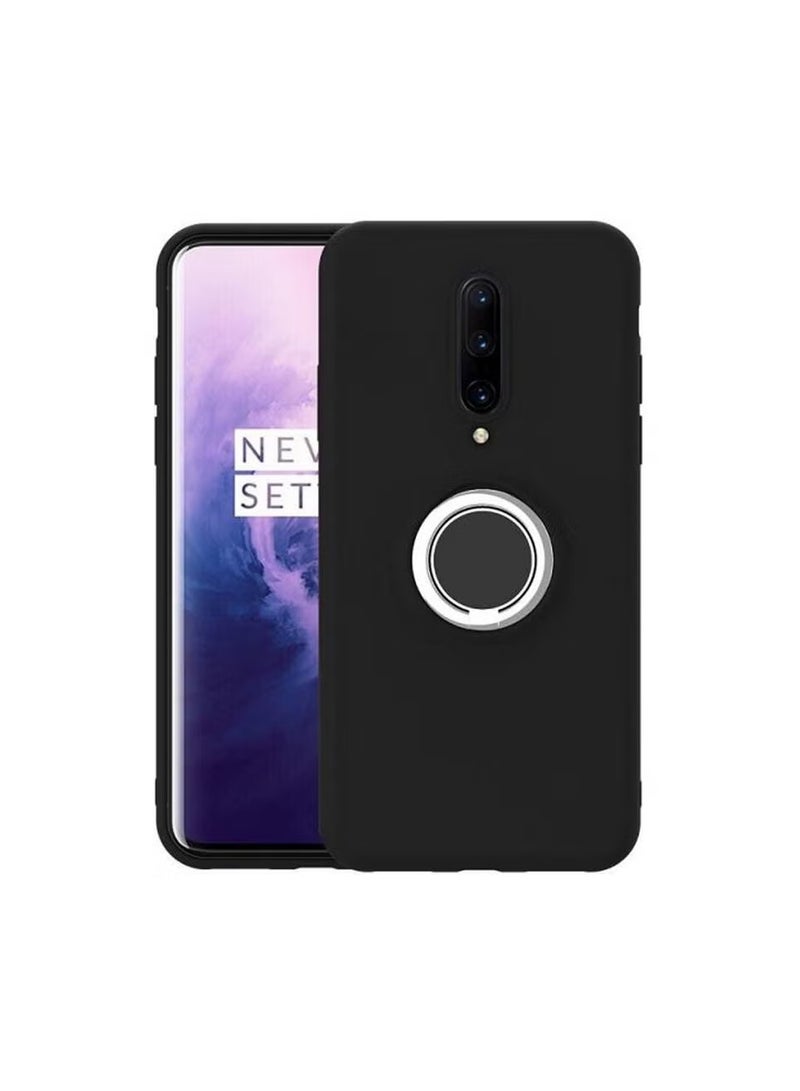 Raxoom Oneplus 7T Case, silicone Reinforced Corners TPU Shock-Absorption Flexible Cell Phone Soft Silicone Protective Cover