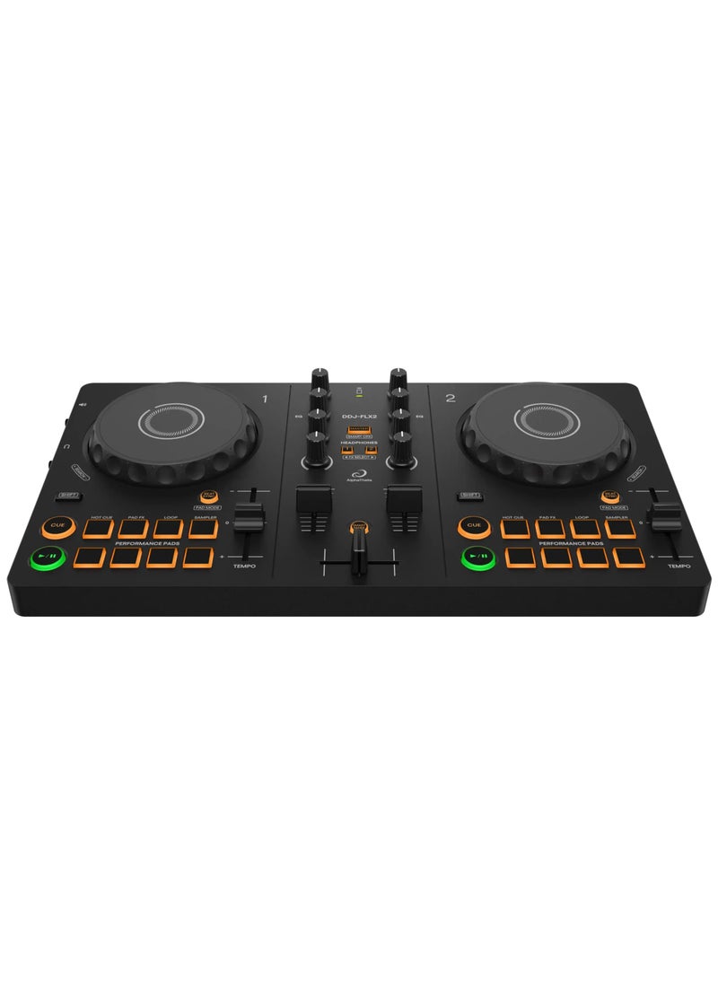 Alphatheta - AlphaTheta DDJ-FLX2 Compact 2-channel DJ controller - Image 1