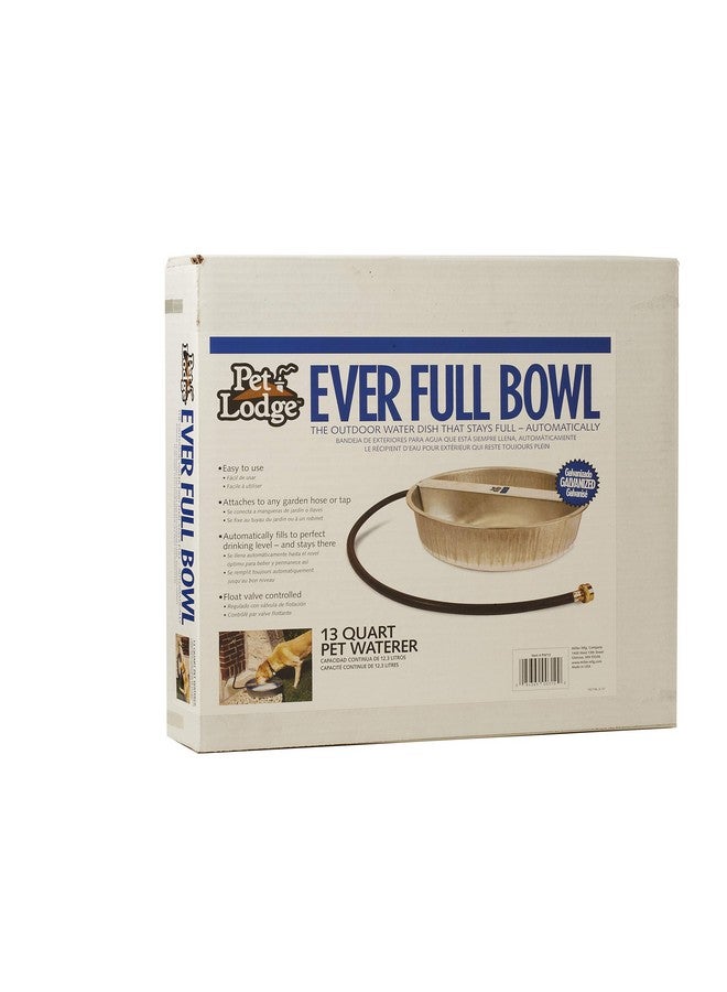 ليتل جايانت وعاء سقي أوتوماتيكي للحيوانات الأليفة من ليتل جاينت - بيت لودج - وعاء ستيل إيفر فول للحيوانات الأليفة، سعة 13 كوارت (رقم المنتج: PW13) - Image 2