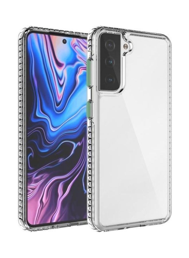 NIBEMINENT Protective Case Cover For Samsung Galaxy S21 5G White - Image 1