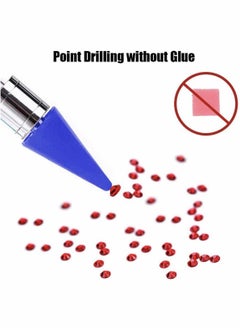 Excefore Nail Point Drill Crayons, Diamond Painting Pen No Glue Needed Pens for Diamond Painting Tools Self-Stick Drill Pen, Specialty Design for Painting with Diamonds Accessories Kits  - Image 3