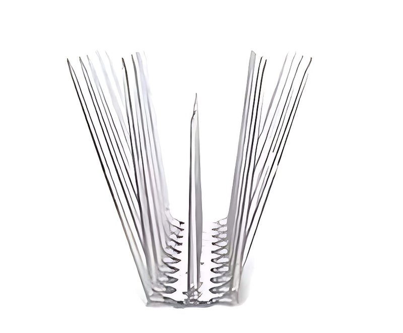 SpikeZone Bird Spikes for Balcony | Pigeon Control Spikes for Window AC, Split AC & Ledges | Anti Bird Spikes for Home, Office & Warehouse | Polycarbonate | Pack of 10 - Image 1