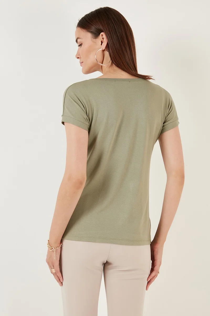 Lela V-Neck Relaxed Cut Women's Blouse 5862000