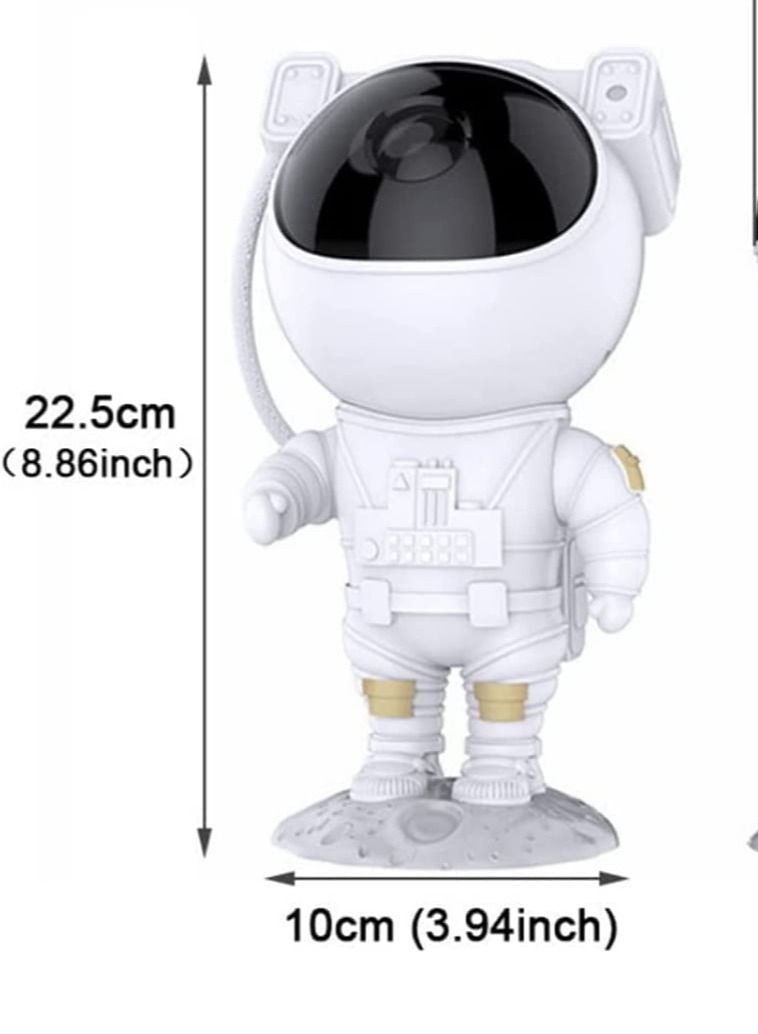 Star Projector Night Light with Timer, Remote Control and 360°Adjustable Design, Astronaut Nebula Galaxy Night Light Projector for Children Adults Baby Bedroom, Party Room and Game Room  - Image 5