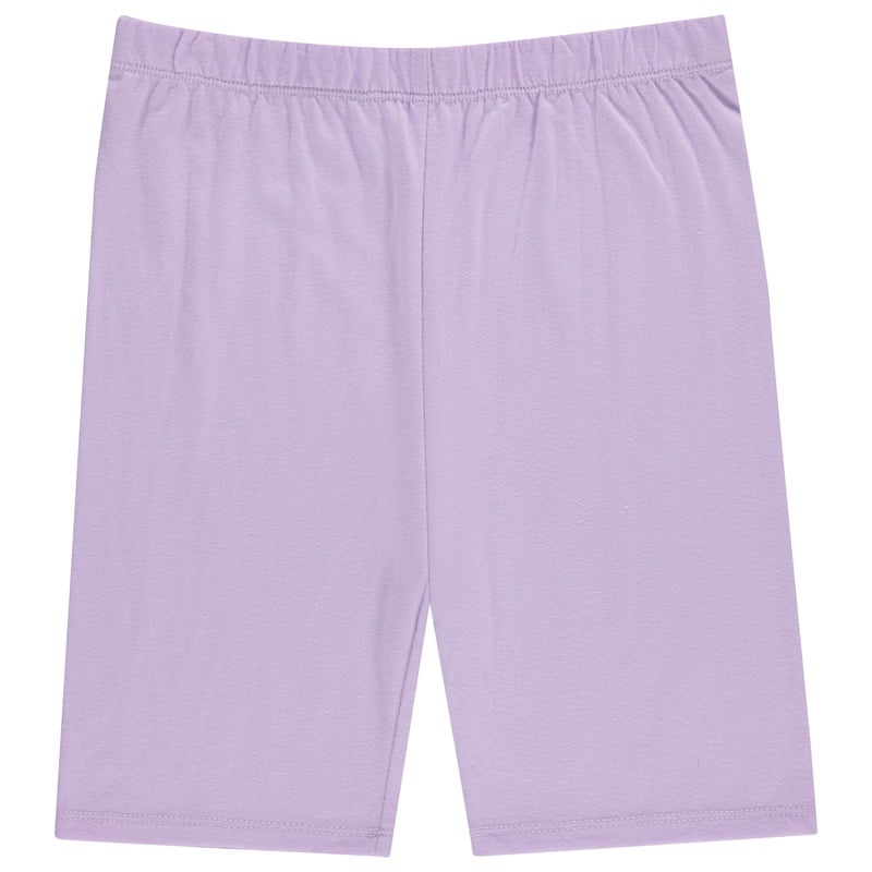 BTween Girls 6 Pack Casual Outfit Bundle with Ruffle Sleeve Tees, Peplum Tank Top, Skirt, Dolphin and Biker Shorts - Image 3
