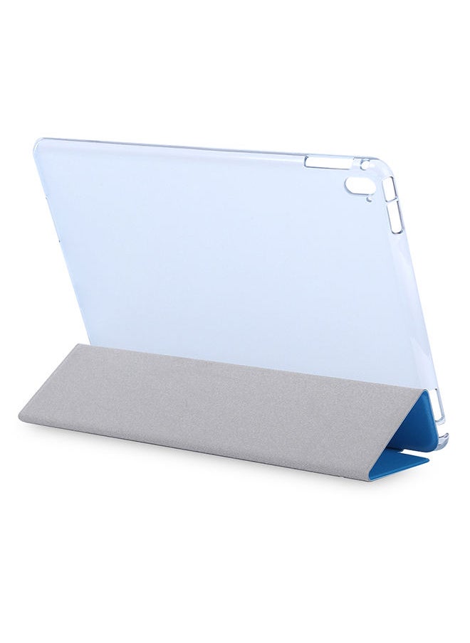 NIBEMINENT - 4 In 1 Keyboard, Case Cover, Protection Film, Stylus Pen For Apple iPad Pro 9.7 Blue/White - Image 1