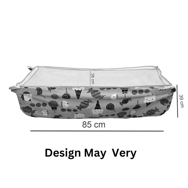 APAV Soft Cloth Swing for New Born Baby with Mosquito Net, Fabrics Cradle/Ghodiyu (Blue) - Image 4