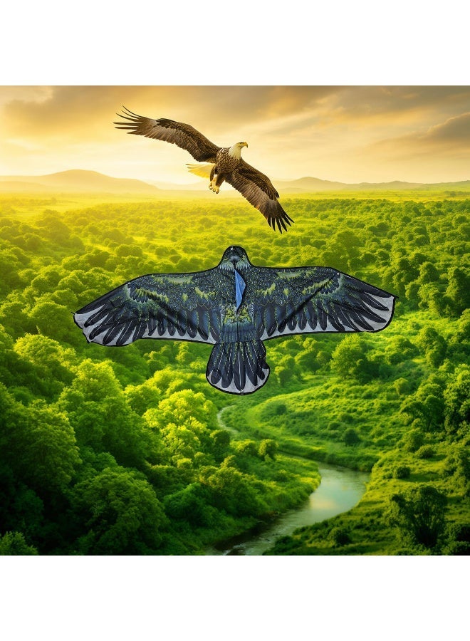 طائرة ورقية على شكل طائر مقاس كبير 12 قطعة متعدد الالوان - Image 5