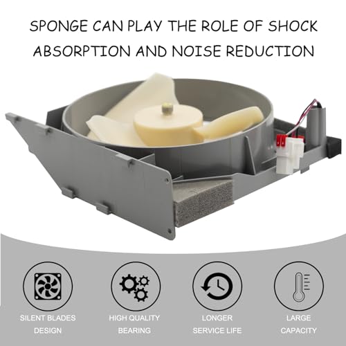 Delixike DA31-00340A DA97-15765A DA97-12842A DA97-15765C Compatible With Samsung Refrigerator Condenser Fan Motor - Image 5