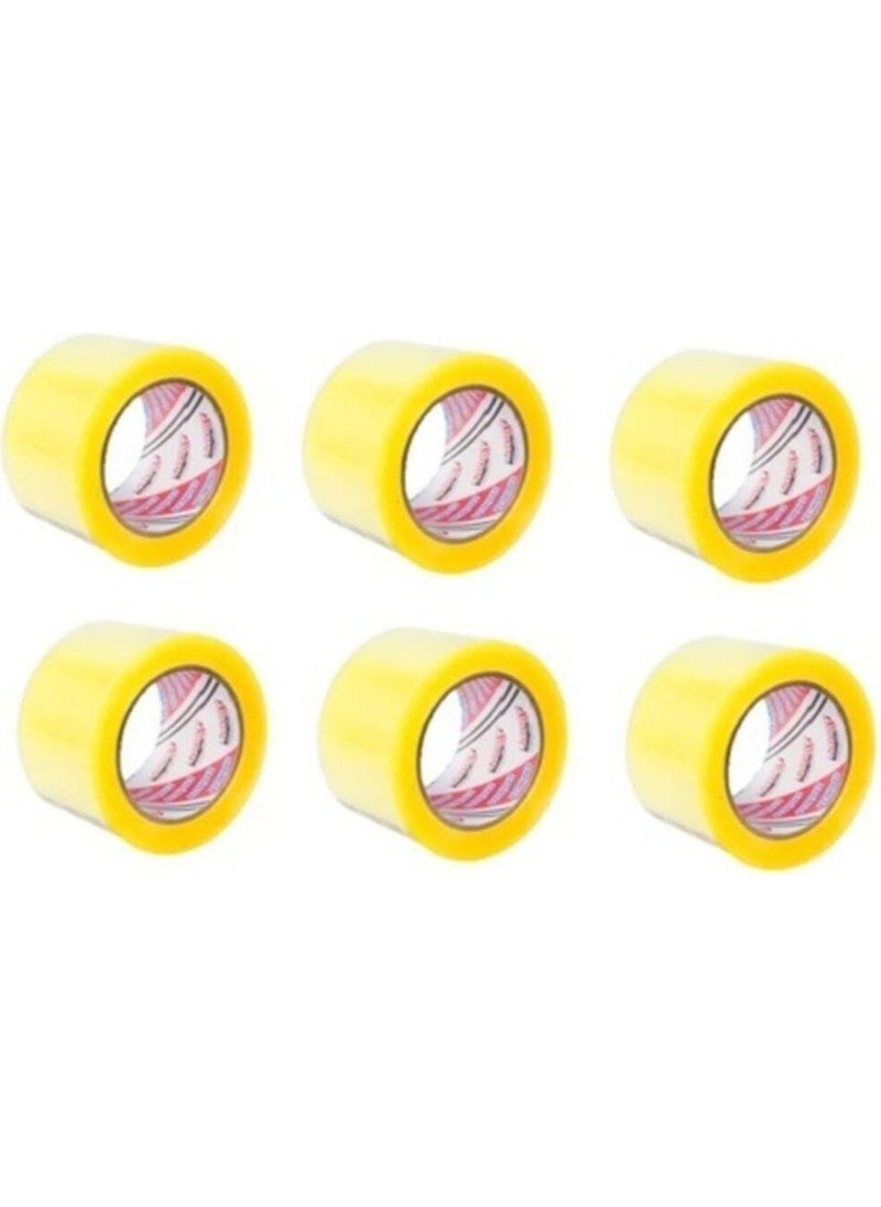 ORIENT Transparent Carton Tape 45mm 100 meters 6 pcs  - Image 1