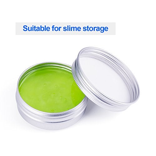 Petutu 30 Pack Tin Cans Screw Top Round Metal Lip Balm Tins Containers with Lids (1oz) - Image 5