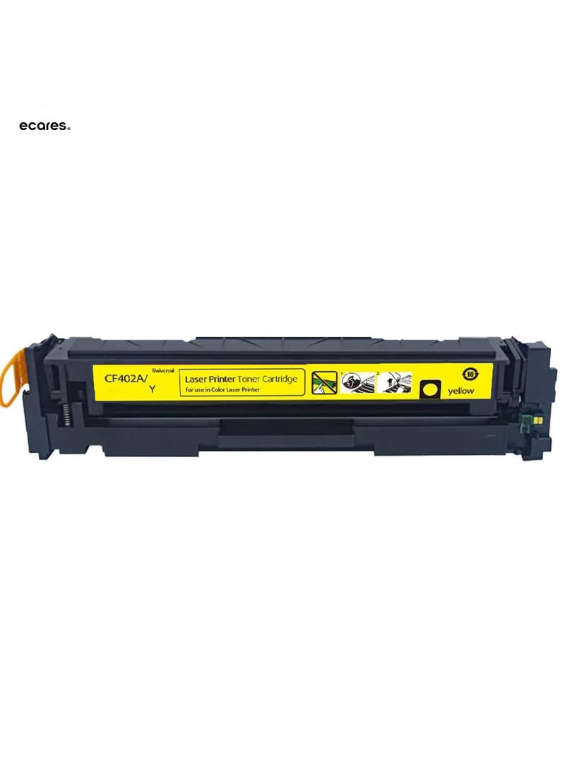 ECARES® Compatible Toner Cartridge Replacement for Canon 045 For Canon LBP-611Cn LBP-612Cdw MF632Cdw MF634Cdw MF635Cx LBP-611Cn LBP-613Cdw MF631Cn MF633Cdw MF635Cx Printers (Yellow) - Image 1