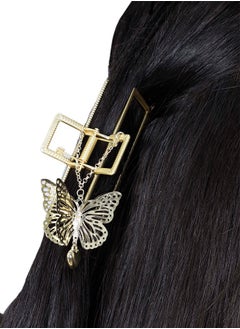 Just Peachy Women?s Gold-Toned Embellished Claw Clip - Elegant Rhinestone Design | Stylish & Secure Hair Accessory | Ideal for Thick, Curly, or Straight Hair | Non-Slip Grip for All-Day Hold - pzsku/ZD8681BAA8F194AB3C3E7Z/45/_/1729768754/255c4022-7324-4a45-8fe0-256e415f225a