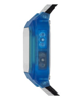 PUMA ساعة ميكانيكية رقمية للرجال بحزام سيليكون رمادي - 5 ATM - PU P5038  - Image 2