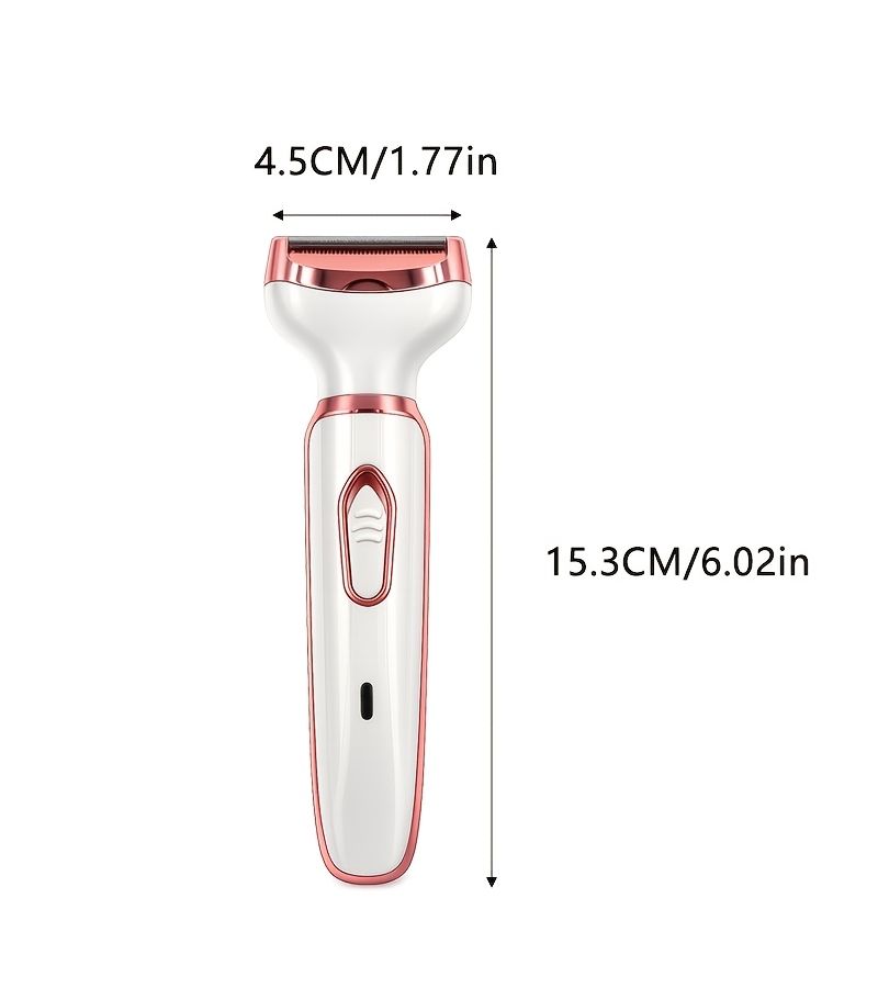 مزيل شعر أبيض 4 في 1 محمول يعمل بشحن USB لإزالة الشعر بدون ألم - Image 2